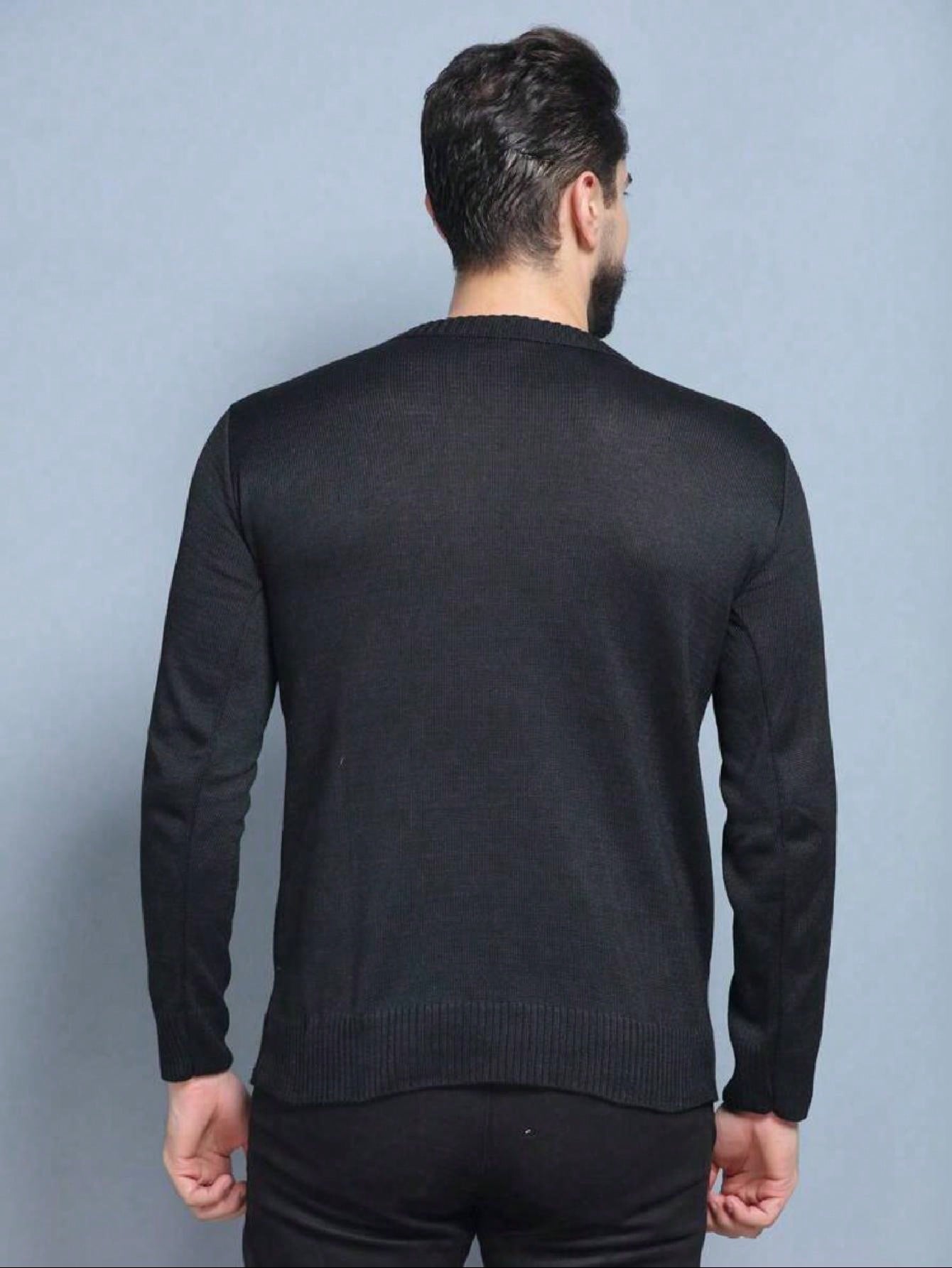 BLUSA SUÉTER DE TRICÔ EM LÃ