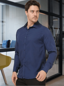Camisa Social Masculina Slim | Estilo Minimalista e Caimento Premium