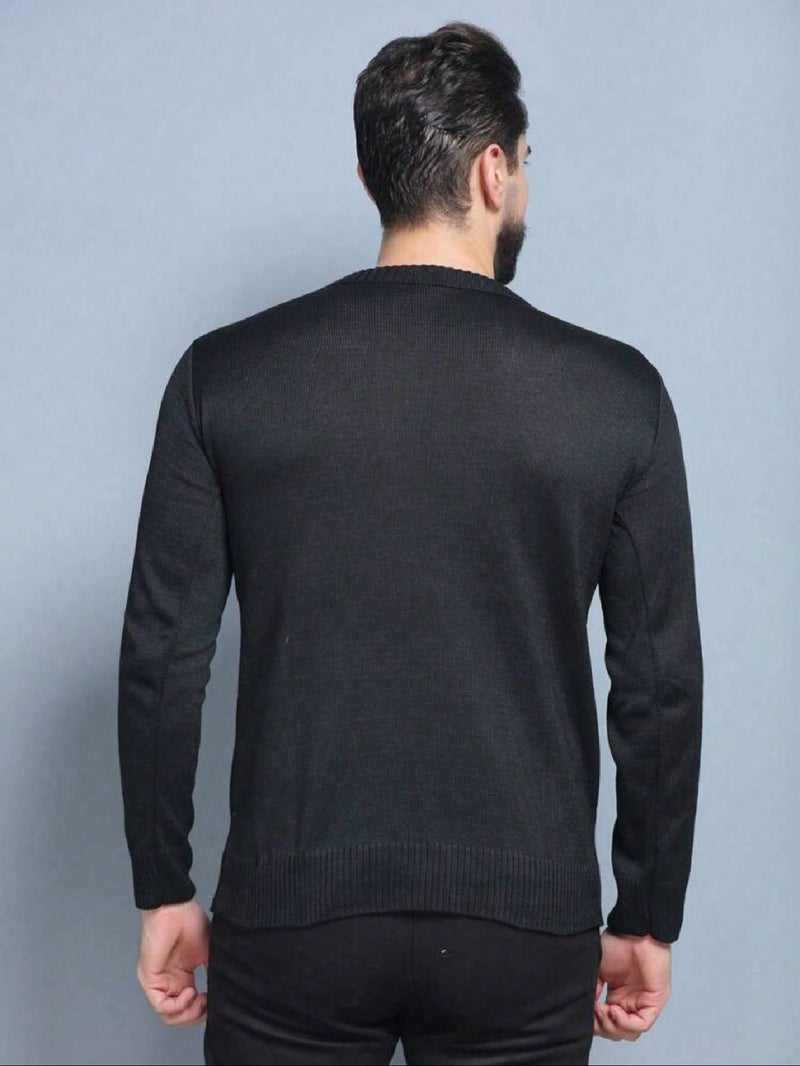 BLUSA SUÉTER DE TRICÔ EM LÃ