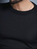 BLUSA SUÉTER DE TRICÔ EM LÃ