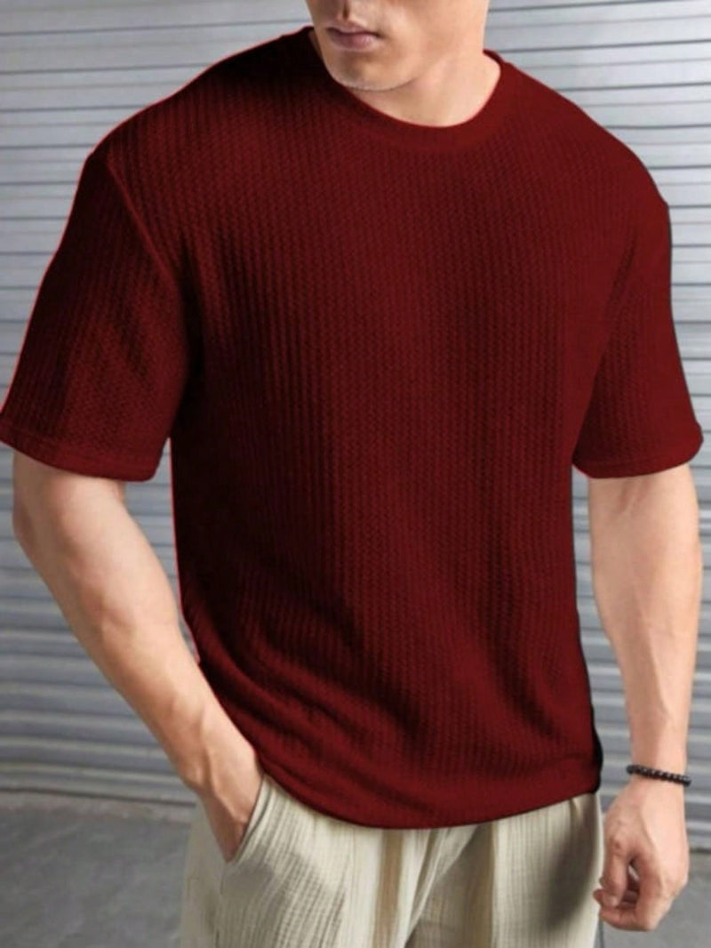 Camiseta Oversized Casual Básica Lisa