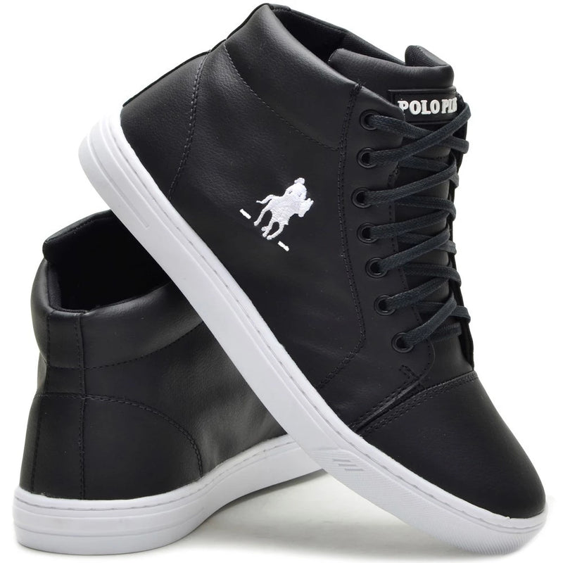 Tênis Polo Plus Cano Alto Super Confortável
