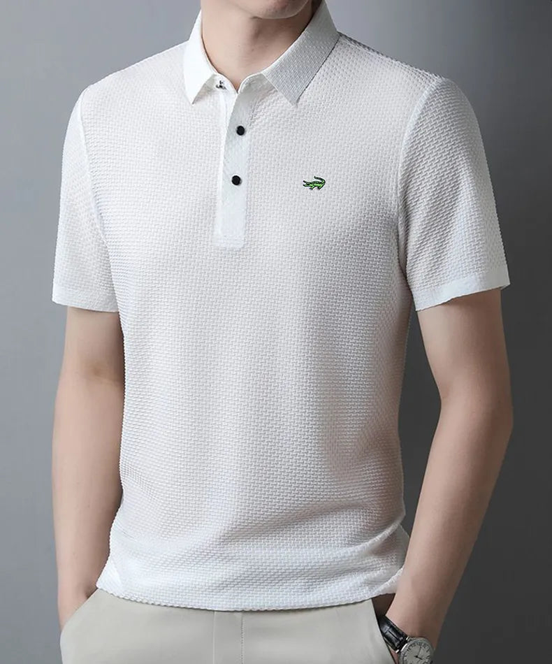 Camisa Polo LCST Seda Gelo - Malha Respirável - Coleção Verão