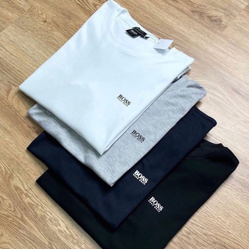 Kit 3 Camisetas BOSS Masculinas Estilo, Conforto e Qualidade