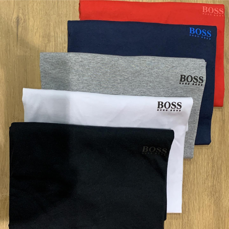 Kit 3 Camisetas BOSS Masculinas Estilo, Conforto e Qualidade