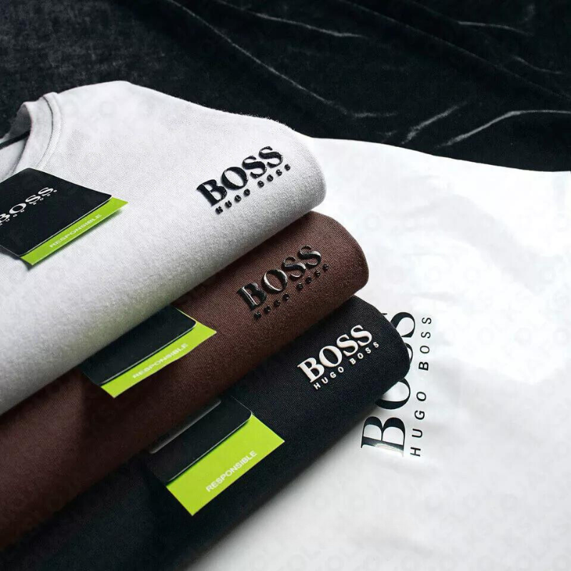 Kit 3 Camisetas BOSS Masculinas Estilo, Conforto e Qualidade