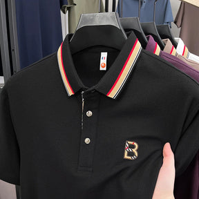 Camisa Polo Masculina Importada – 100% Algodão Puro, Bordado de Luxo e Conforto Incomparável