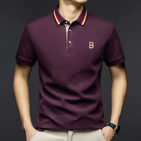 Camisa Polo Masculina Importada – 100% Algodão Puro, Bordado de Luxo e Conforto Incomparável