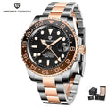 Relógio PAGANI DESIGN PD-1662 GMT Automático Masculino | Luxo Acessível