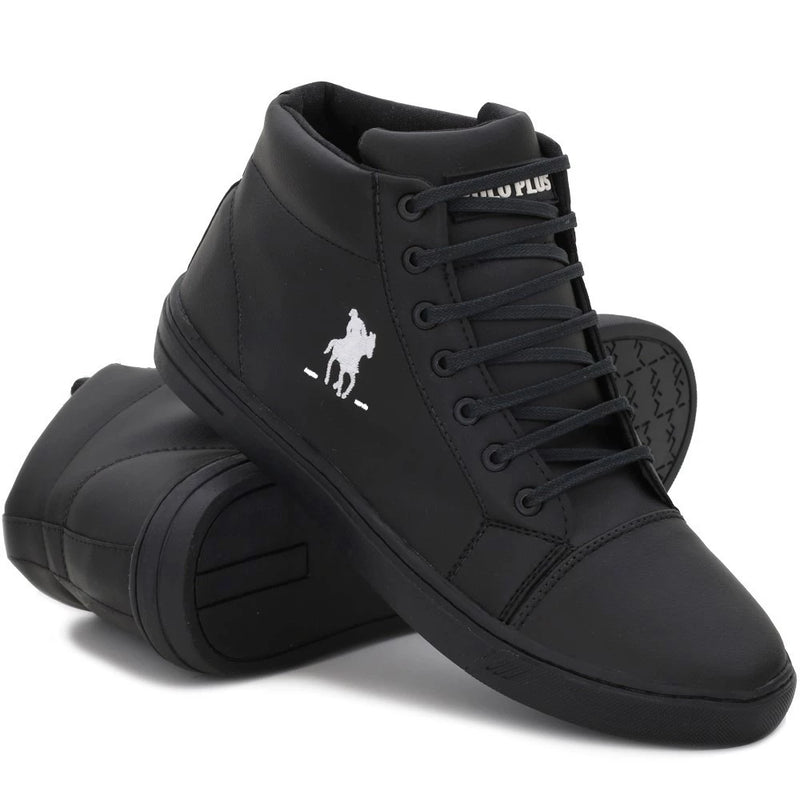 Tênis Polo Plus Cano Alto Super Confortável