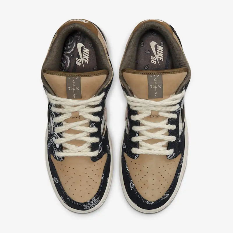 Tênis Nike DUNK Low cactus x Travis Scott