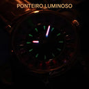 Relógio Masculino LIGE com design roleta