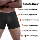 Kit com cinco cuecas em 100% algodão