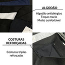 Kit com cinco cuecas em 100% algodão