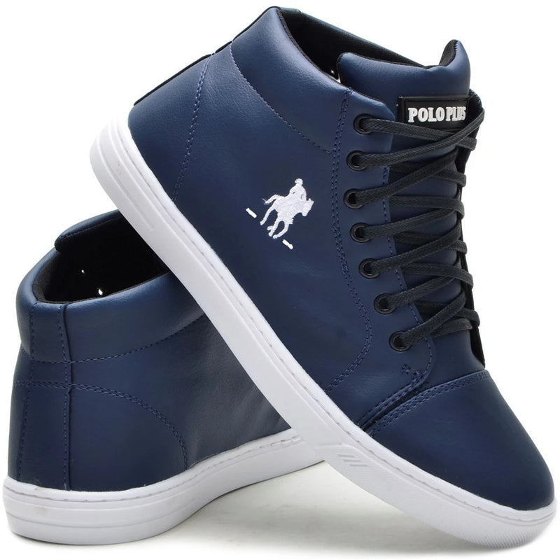 Tênis Polo Plus Cano Alto Super Confortável