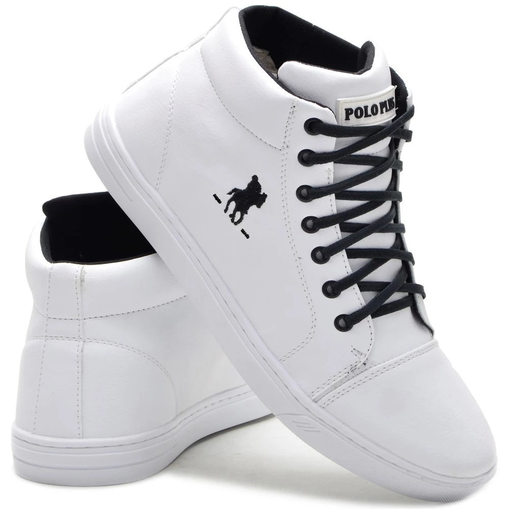 Tênis Polo Plus Cano Alto Super Confortável