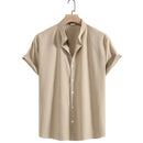 Camisa Viscolinho Masculina Manga Curta - Linha Premium