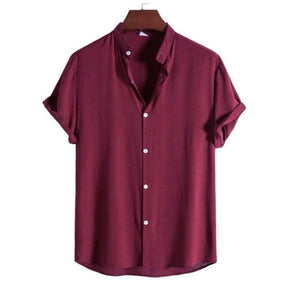 Camisa Viscolinho Masculina Manga Curta - Linha Premium