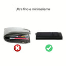 Porta cartões minimalista