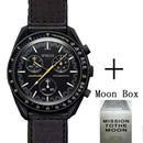 Relógio Omega x Swatch Moonswatch Mission to the Moonphase “Snoopy” – Edição Especial Espacial