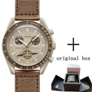 Relógio Omega x Swatch Moonswatch Mission to the Moonphase “Snoopy” – Edição Especial Espacial