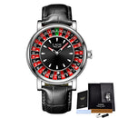 Relógio Masculino LIGE com design roleta