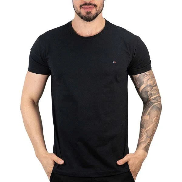 Camisetas Tommy hifilger Essential cotton [kit com 3]