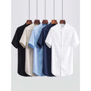 Camisa Viscolinho Masculina Manga Curta - Linha Premium